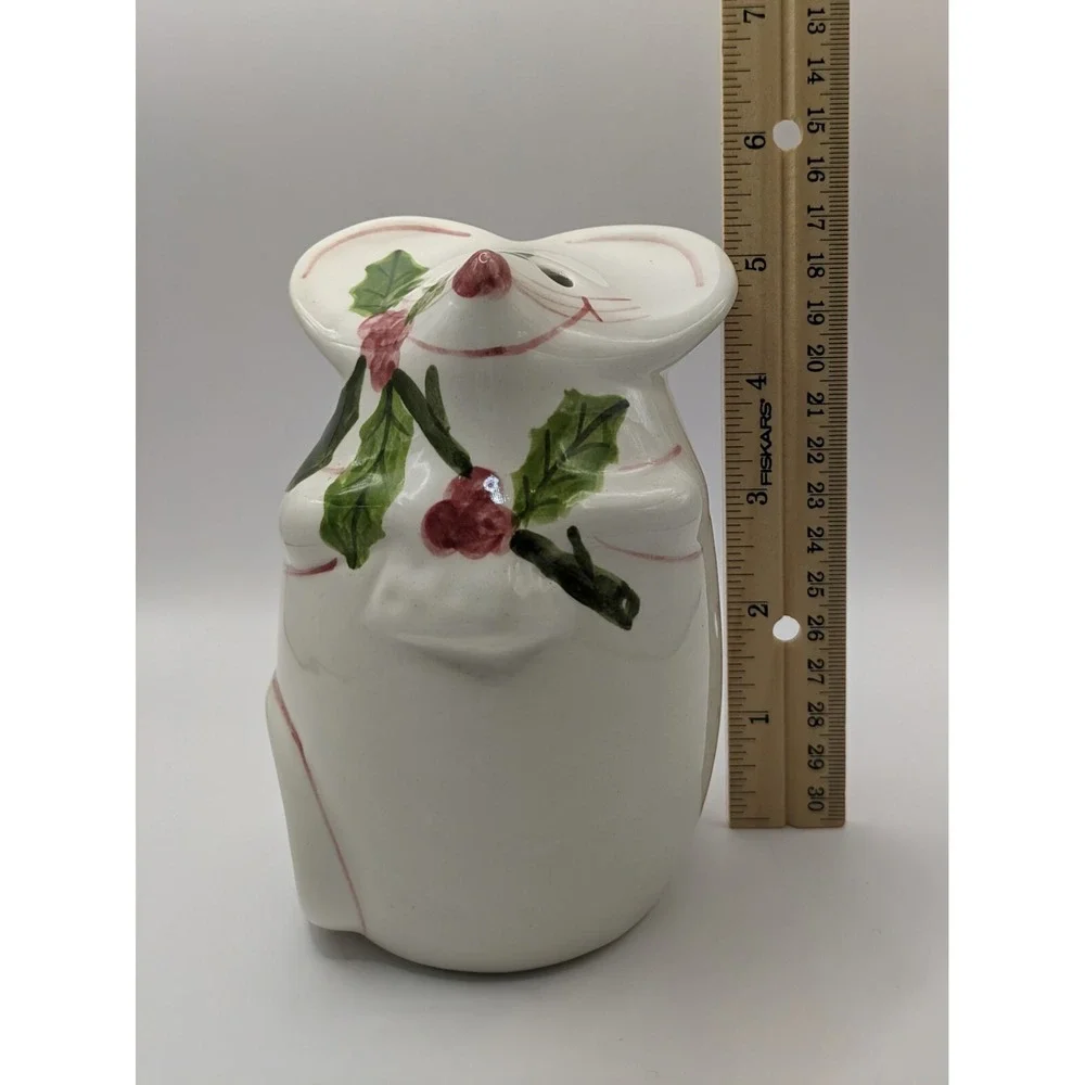 Ceramic Mouse Parmesan Cheese Shaker 5